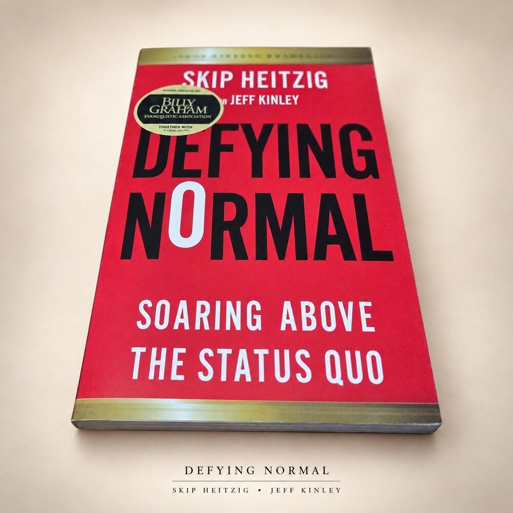 Defying Normal Skip Heitzig Jeff Kinley 2015 Christian Paperback Billy Graham